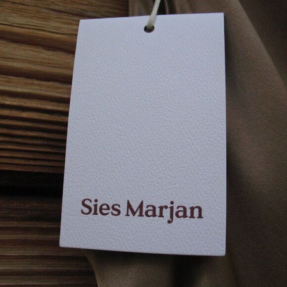 NWT Sies Marjan Silk Charmeuse Bias Cut Tunic Top Blouse - Picture 10 of 12